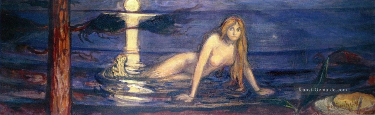 Edvard die Meerjungfrau 1896 Edvard Munch Munch Ölgemälde